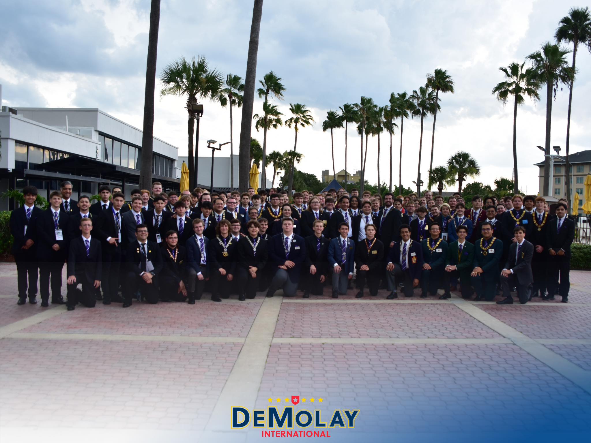 Young men in DeMolay International